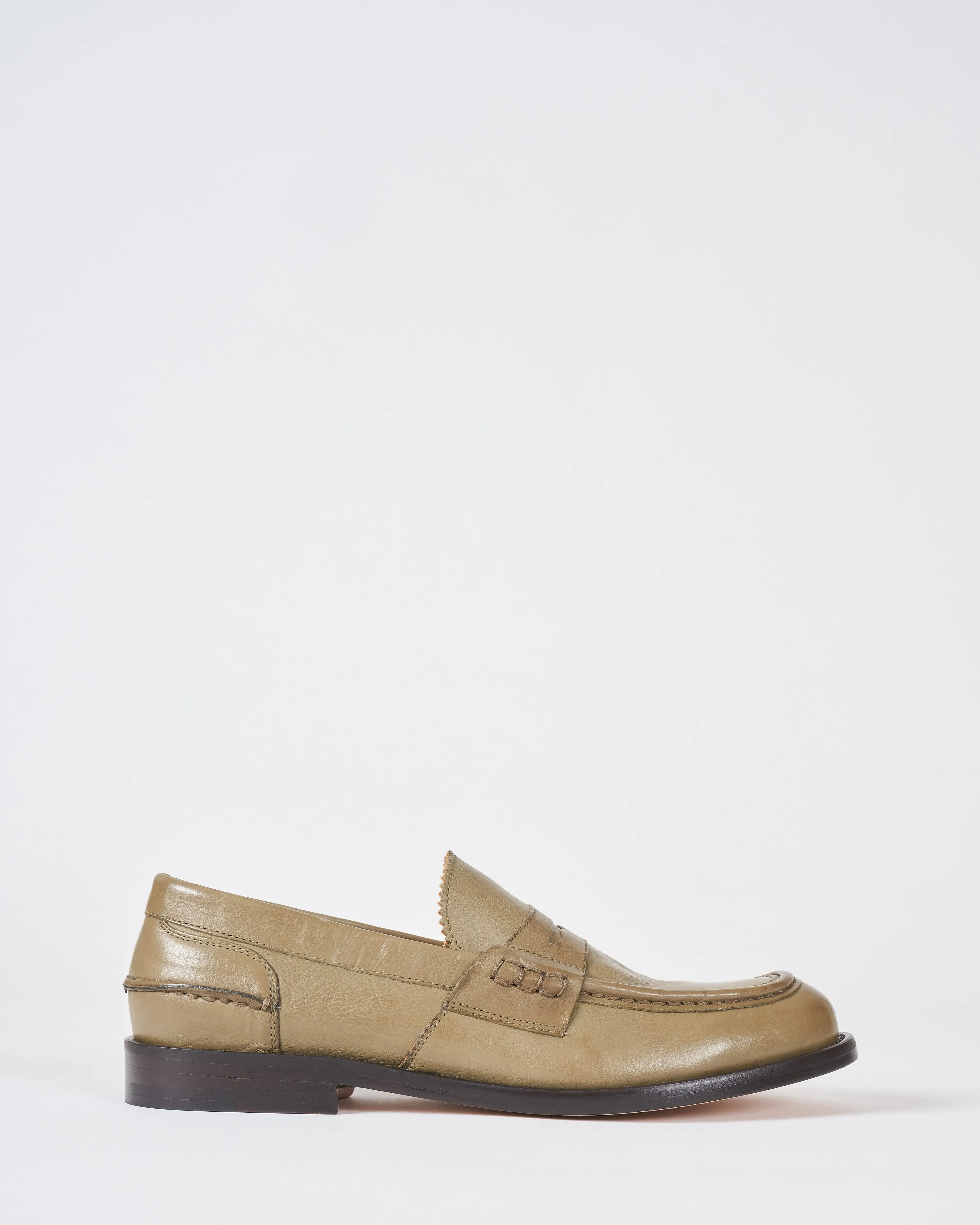 leather loafer