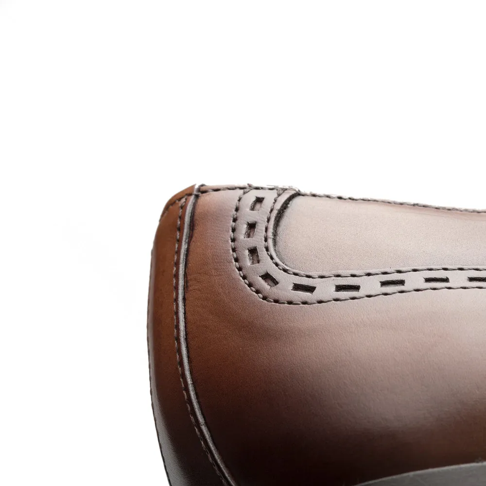 LEATHER OXFORD