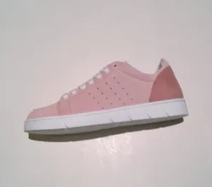 Loewe Soft Sneakers in Light Pink Suede