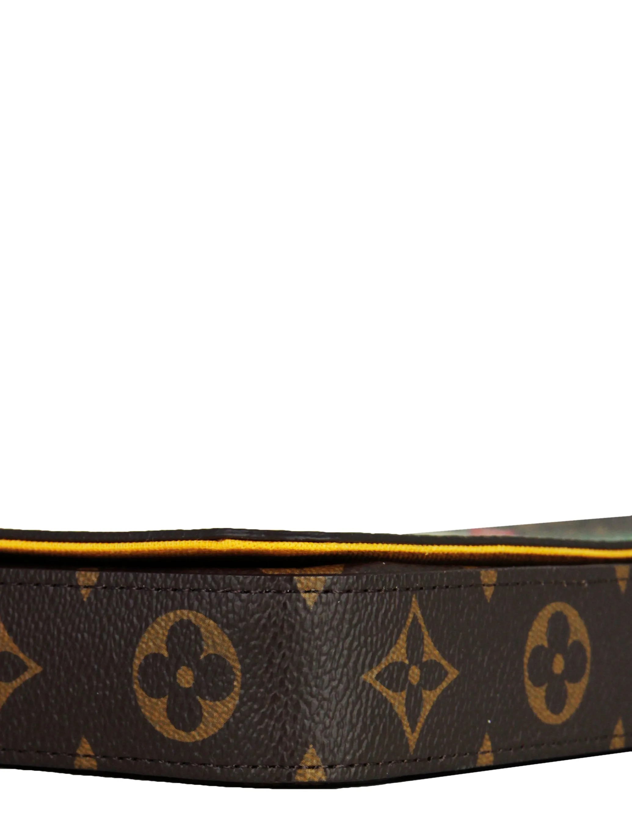 Louis Vuitton '22 Vivienne NYC Holiday Animation Monogram Felicie Pochette Crossbody Bag