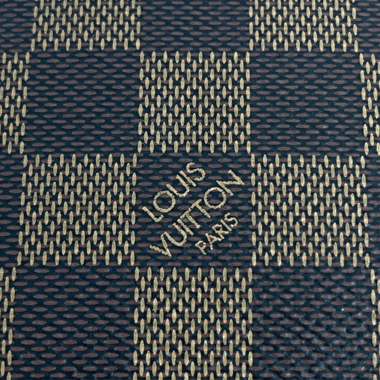 Louis Vuitton Cosmetic Pouch PM Pochette Damier Ebene Excellent