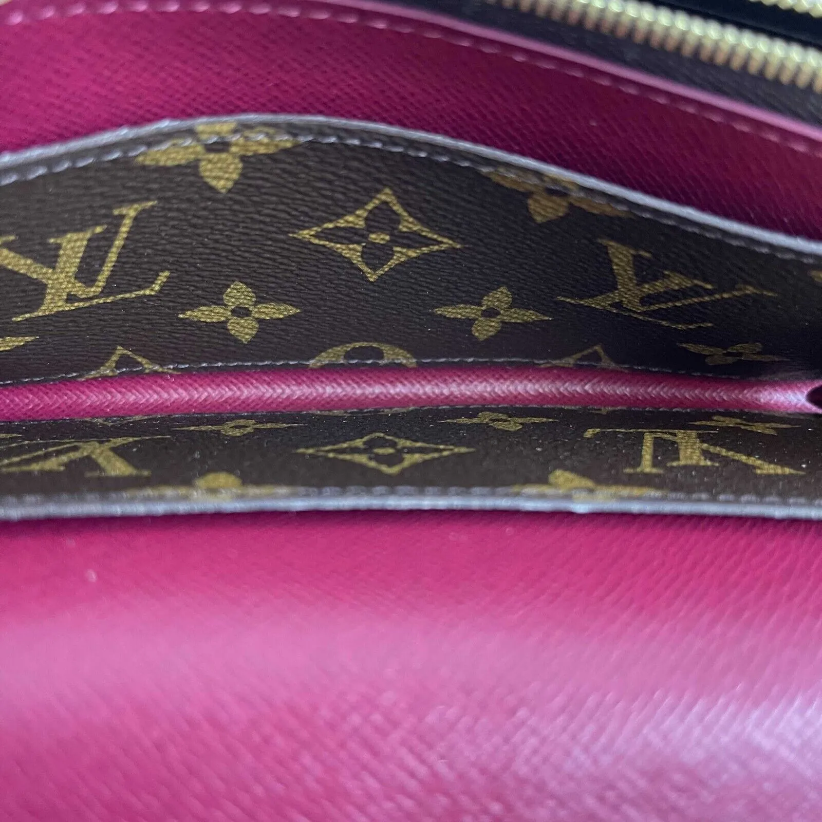 Louis Vuitton Emilie Monogram Canvas Fuchsia Wallet