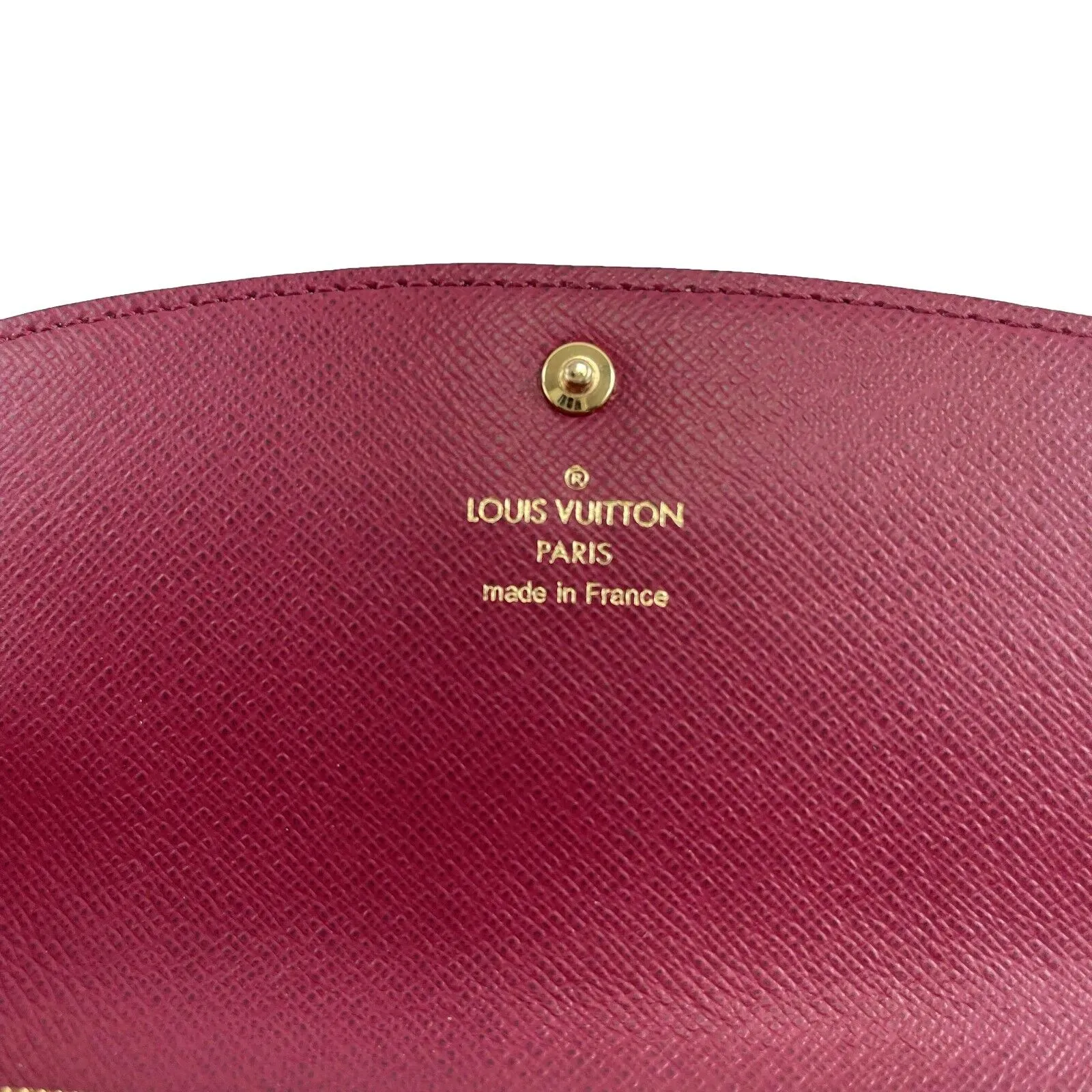 Louis Vuitton Emilie Monogram Canvas Fuchsia Wallet