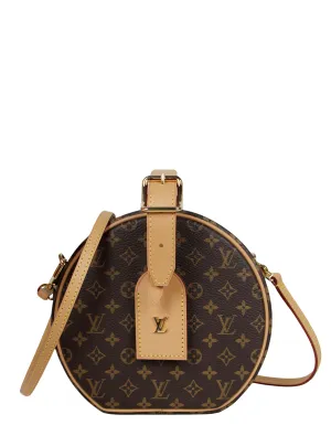 Louis Vuitton Monogram Petite Boite Chapeau Crossbody Bag