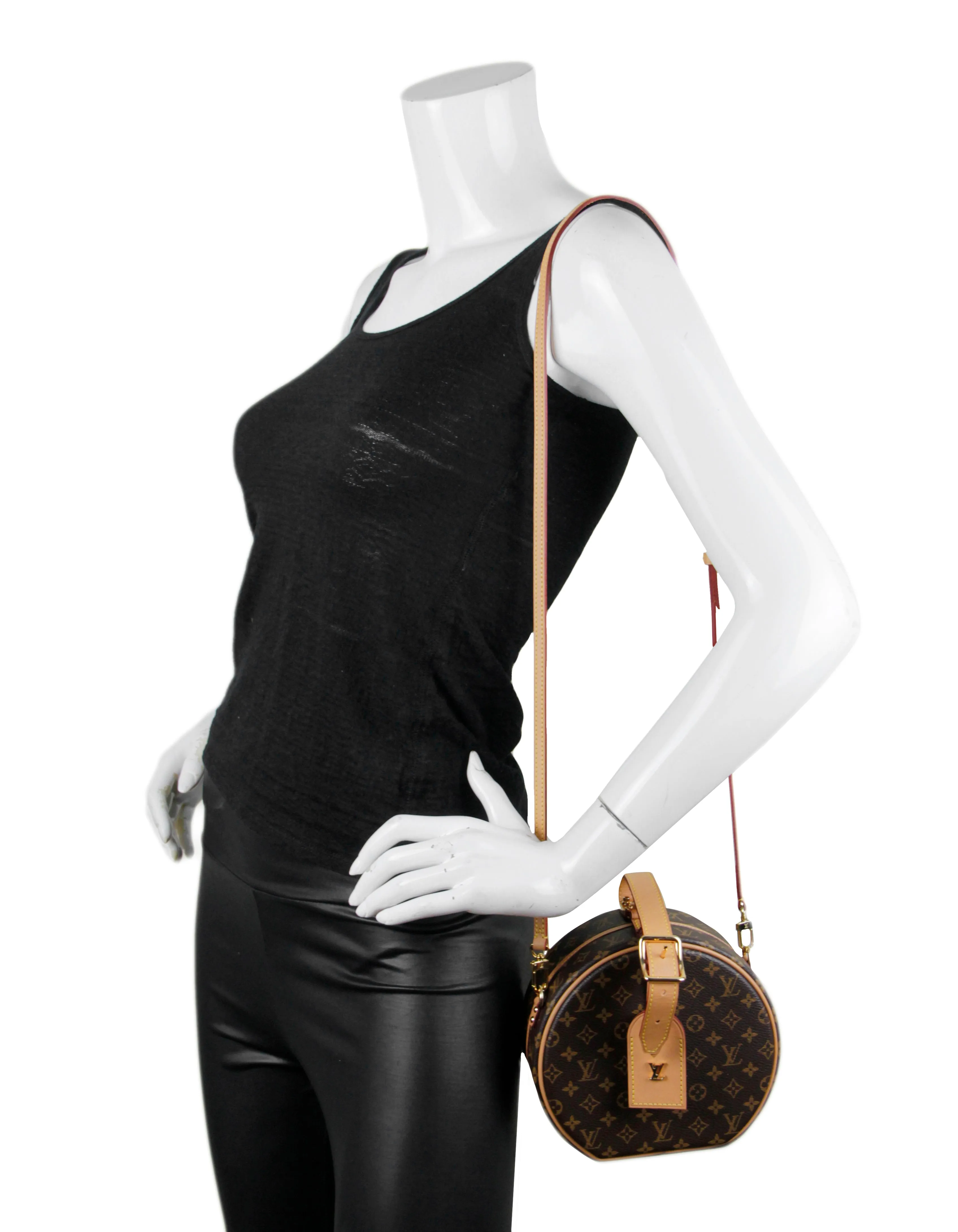 Louis Vuitton Monogram Petite Boite Chapeau Crossbody Bag