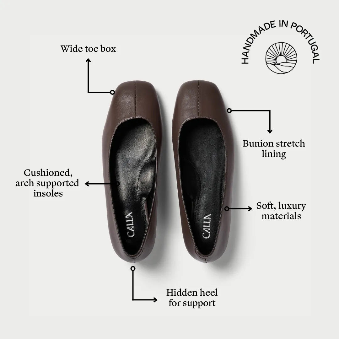 Lucinda - Slate Leather
