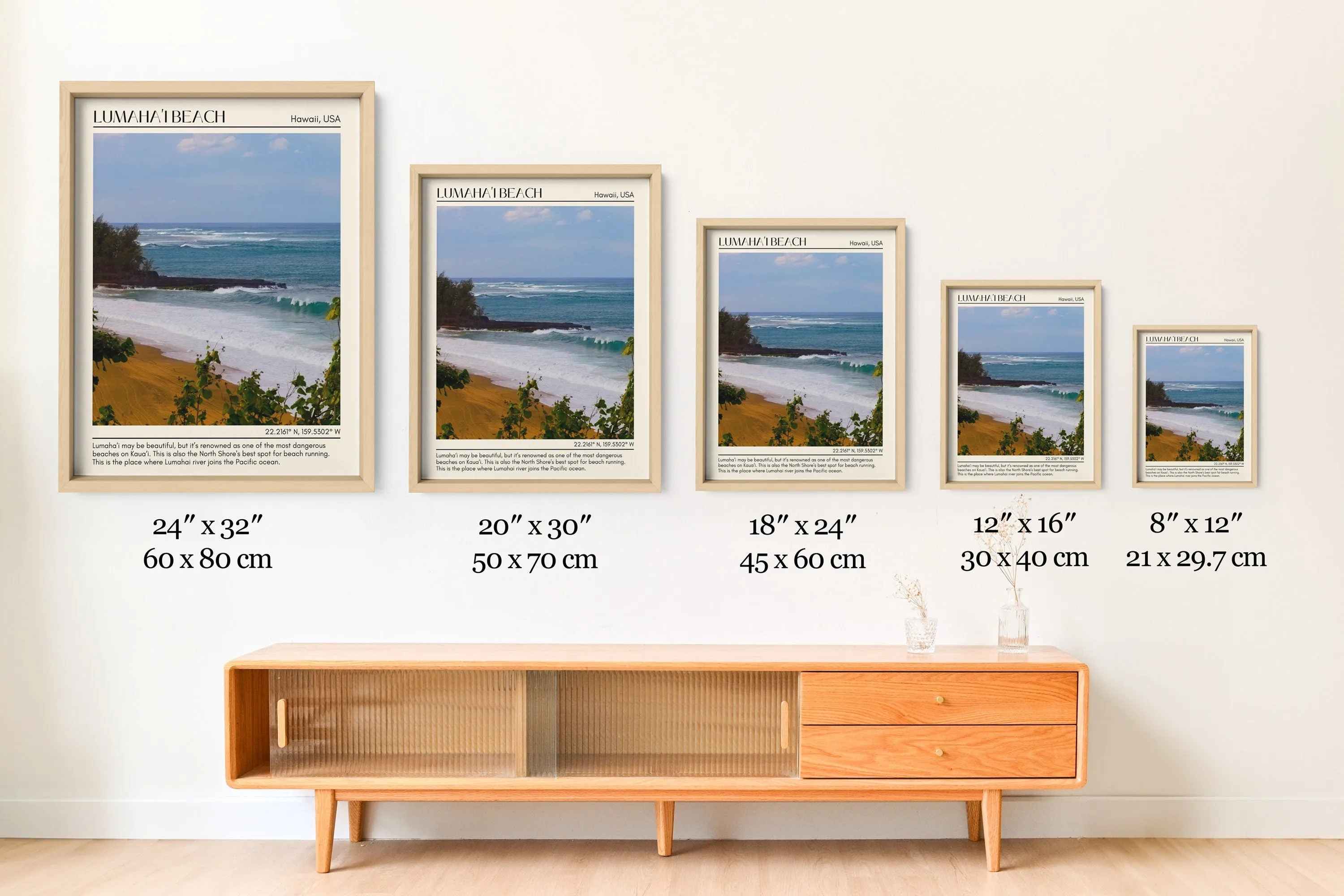 Lumaha'i Beach Wall Canvas, USA