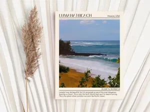Lumaha'i Beach Wall Canvas, USA