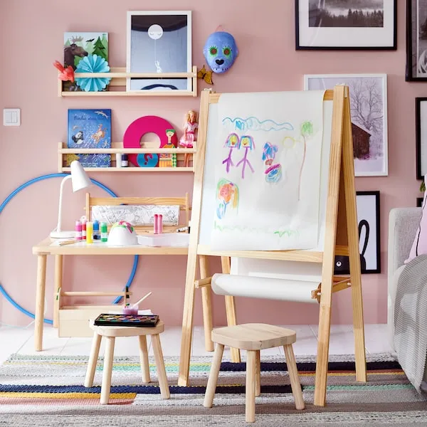 MALA Easel - Softwood / White