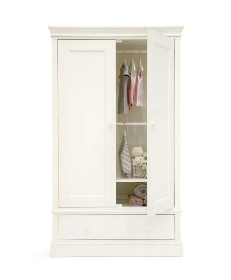 Mamas & Papas Oxford Wardrobe - Pure White