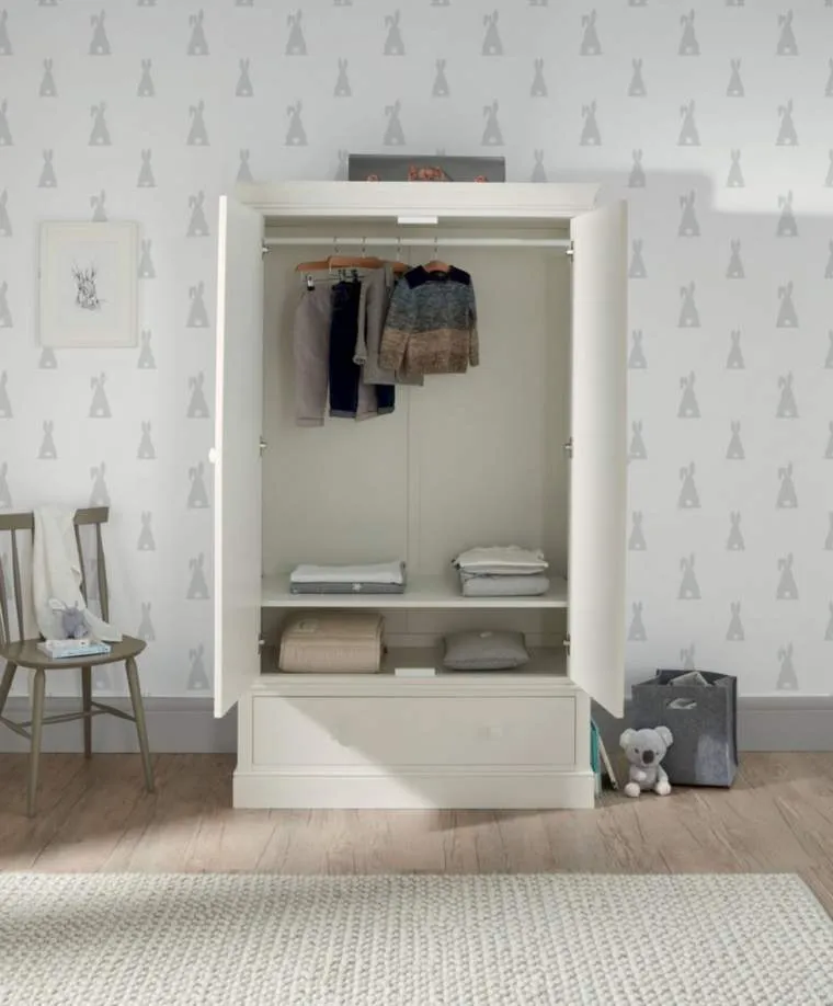 Mamas & Papas Oxford Wardrobe - Pure White