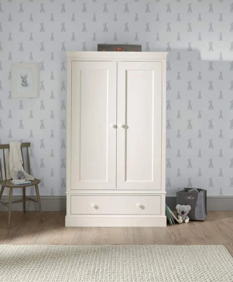 Mamas & Papas Oxford Wardrobe - Pure White