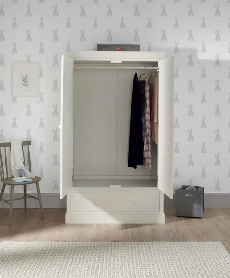 Mamas & Papas Oxford Wardrobe - Pure White