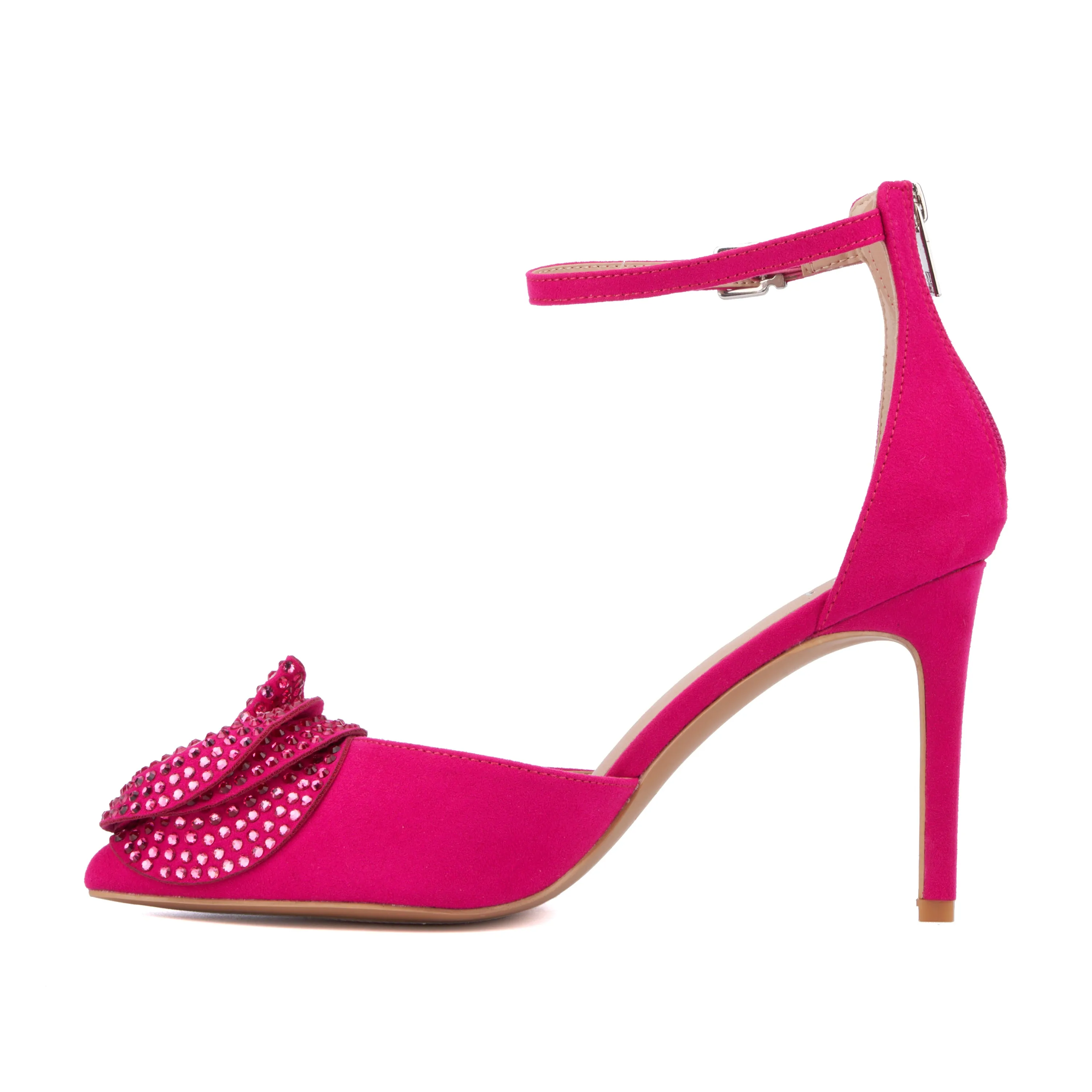 Mandell Ankle Strap Pointy Heels