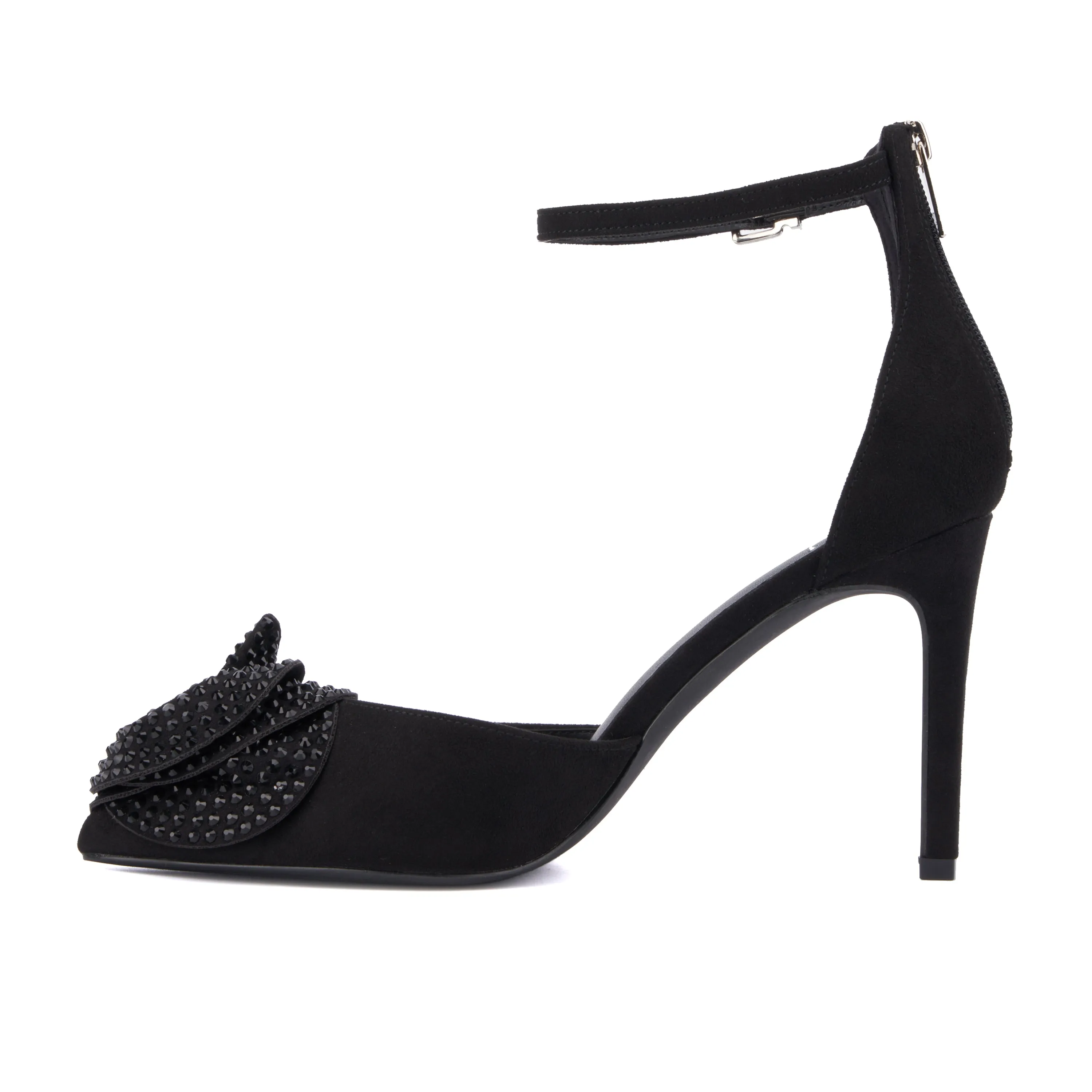 Mandell Ankle Strap Pointy Heels