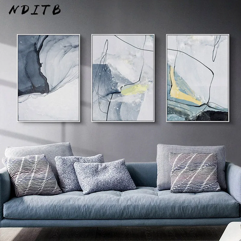 Marble Stone Texture Abstract Wall Art