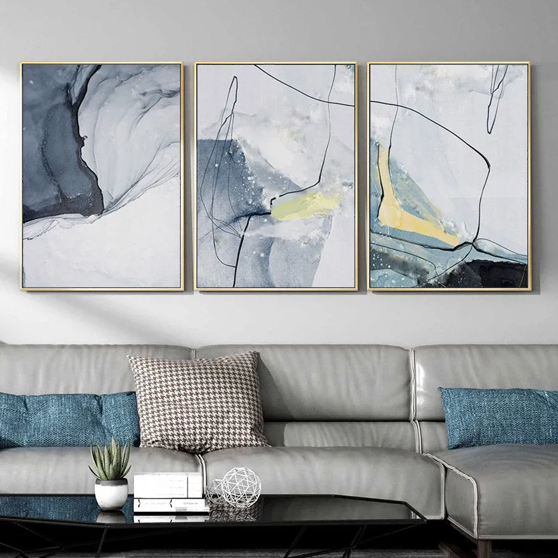 Marble Stone Texture Abstract Wall Art