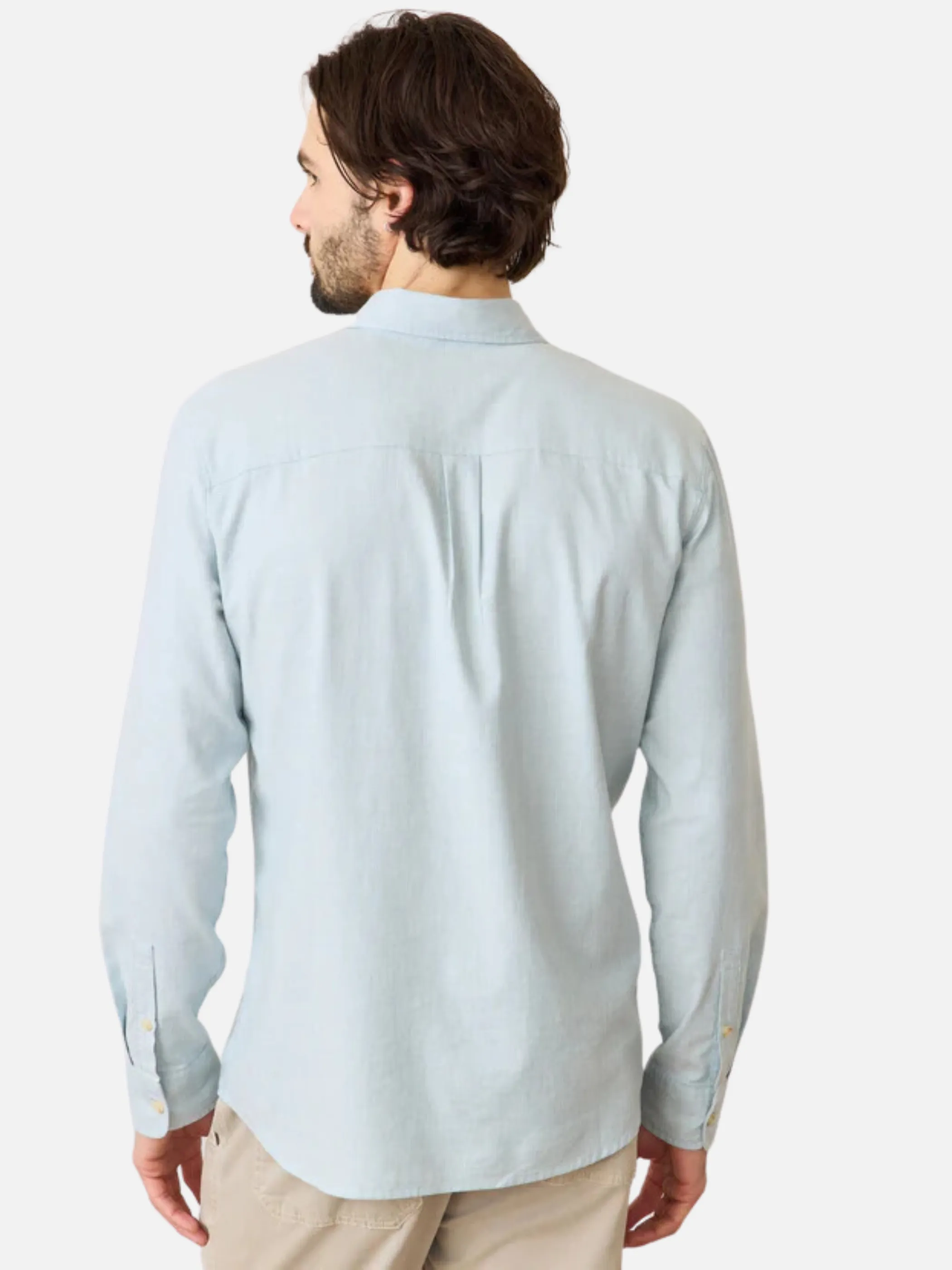 Marine Layer California Oxford - Grey Mist