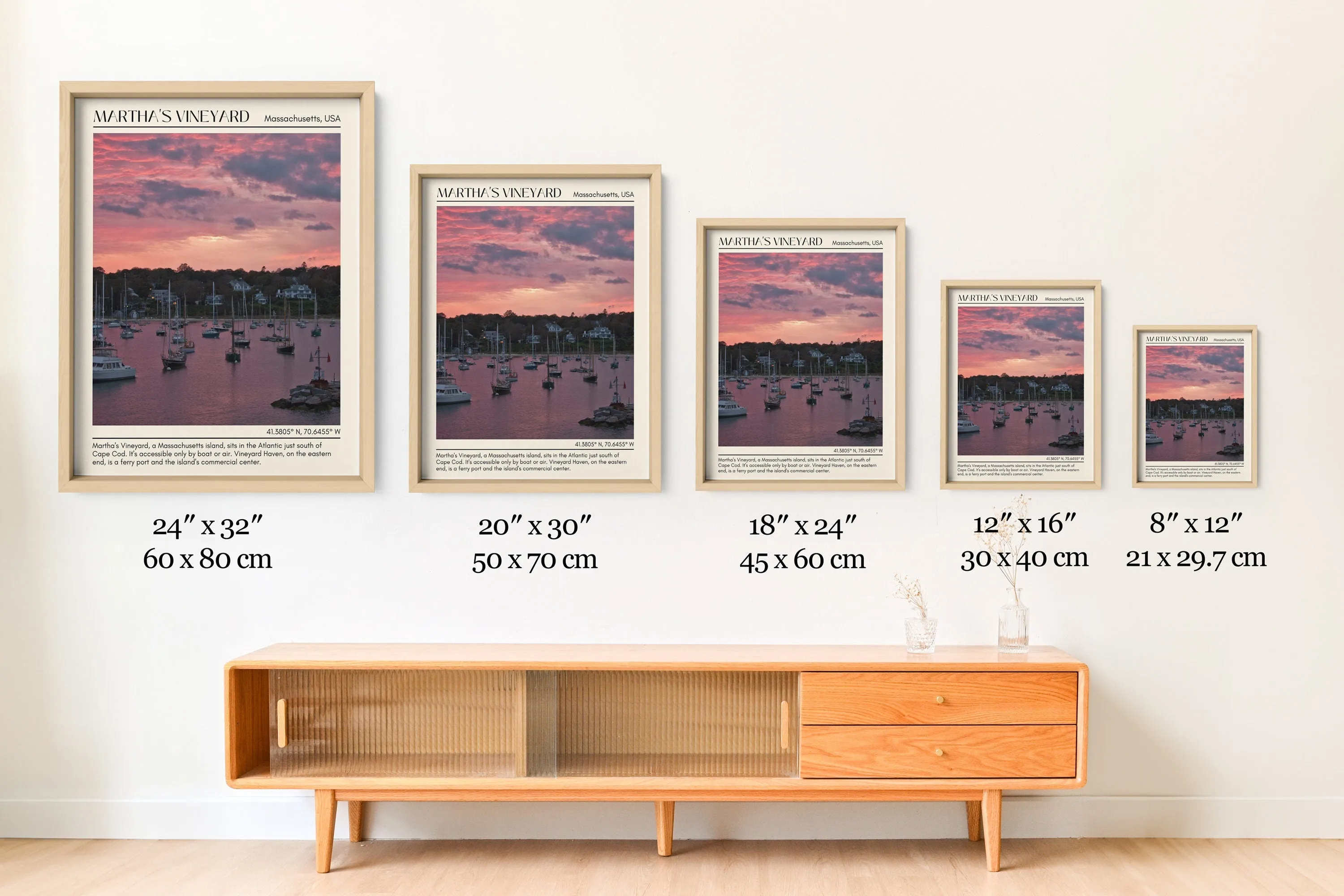 Martha's Vineyard Wall Canvas, USA