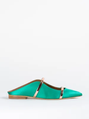 maureen flat - emerald/rose gold