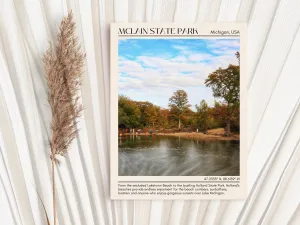 McLain State Park Wall Canvas, USA