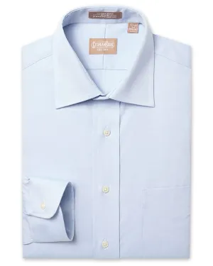 Medium Spread Pinpoint Light Blue - Tailored