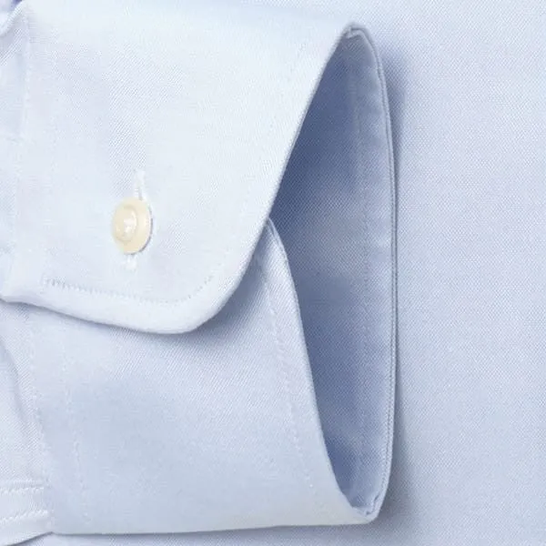 Medium Spread Pinpoint Light Blue - Tailored