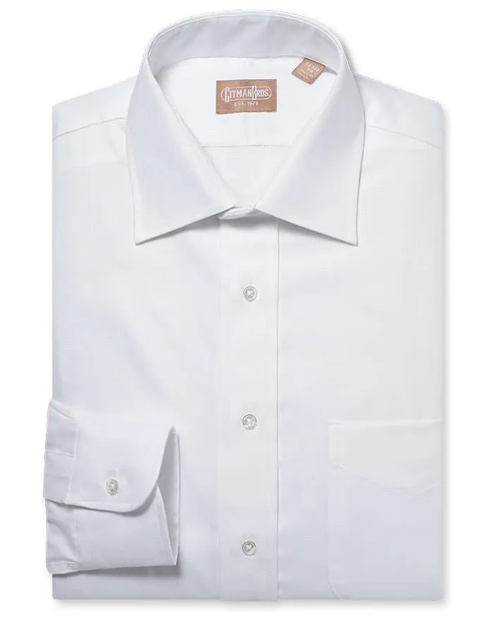 Medium Spread Royal Oxford White - Tailored