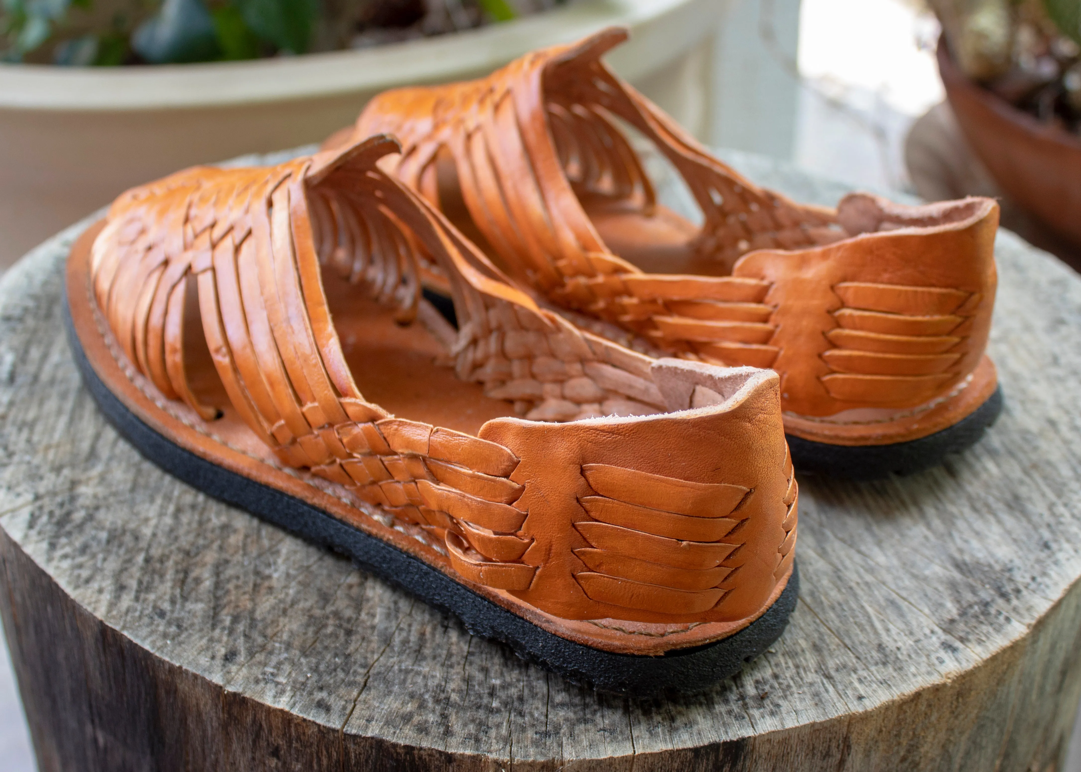 MENS AUTHENTIC HUARACHE PACHUCO MEXICAN SANDALS