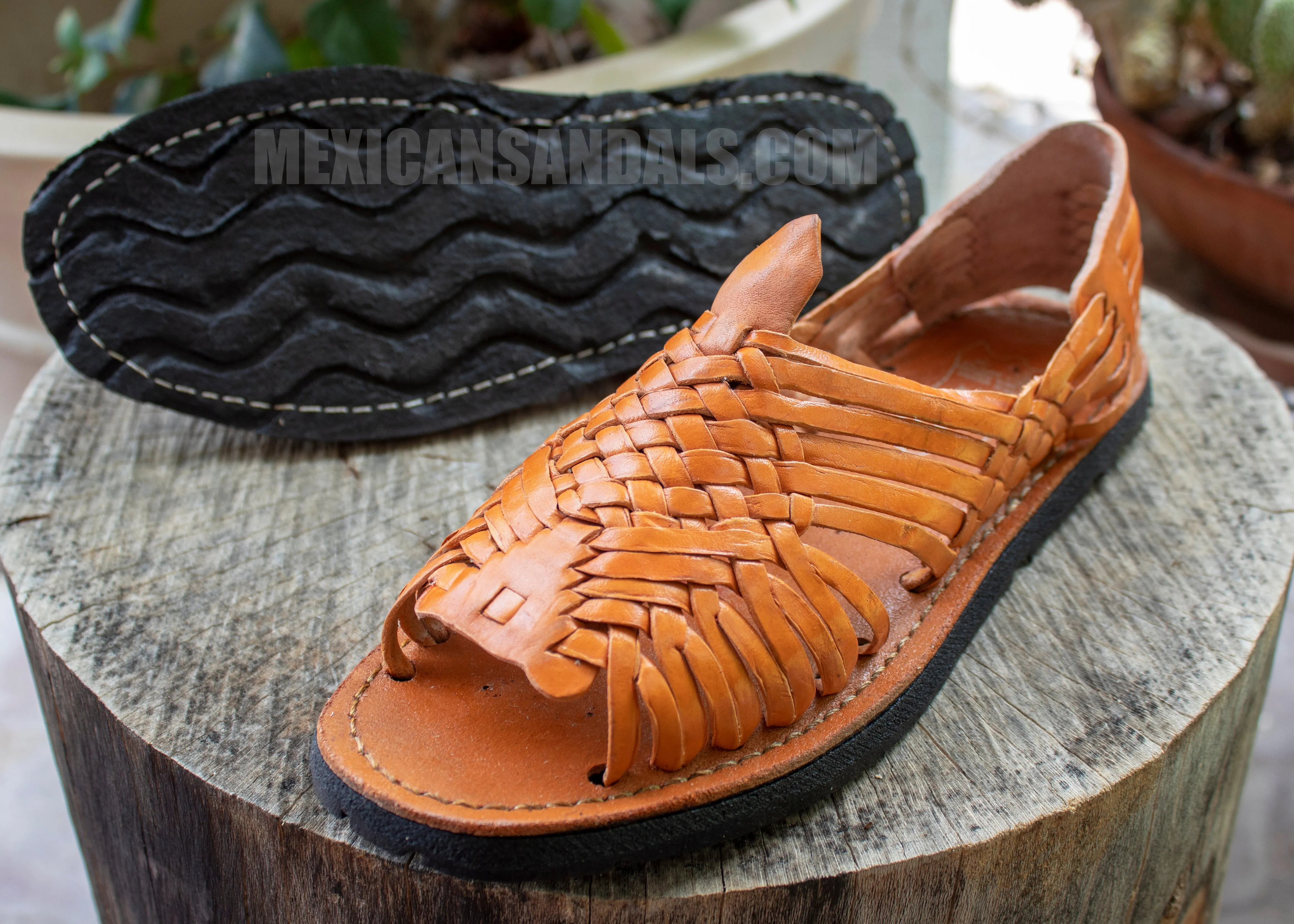 MENS AUTHENTIC HUARACHE PACHUCO MEXICAN SANDALS
