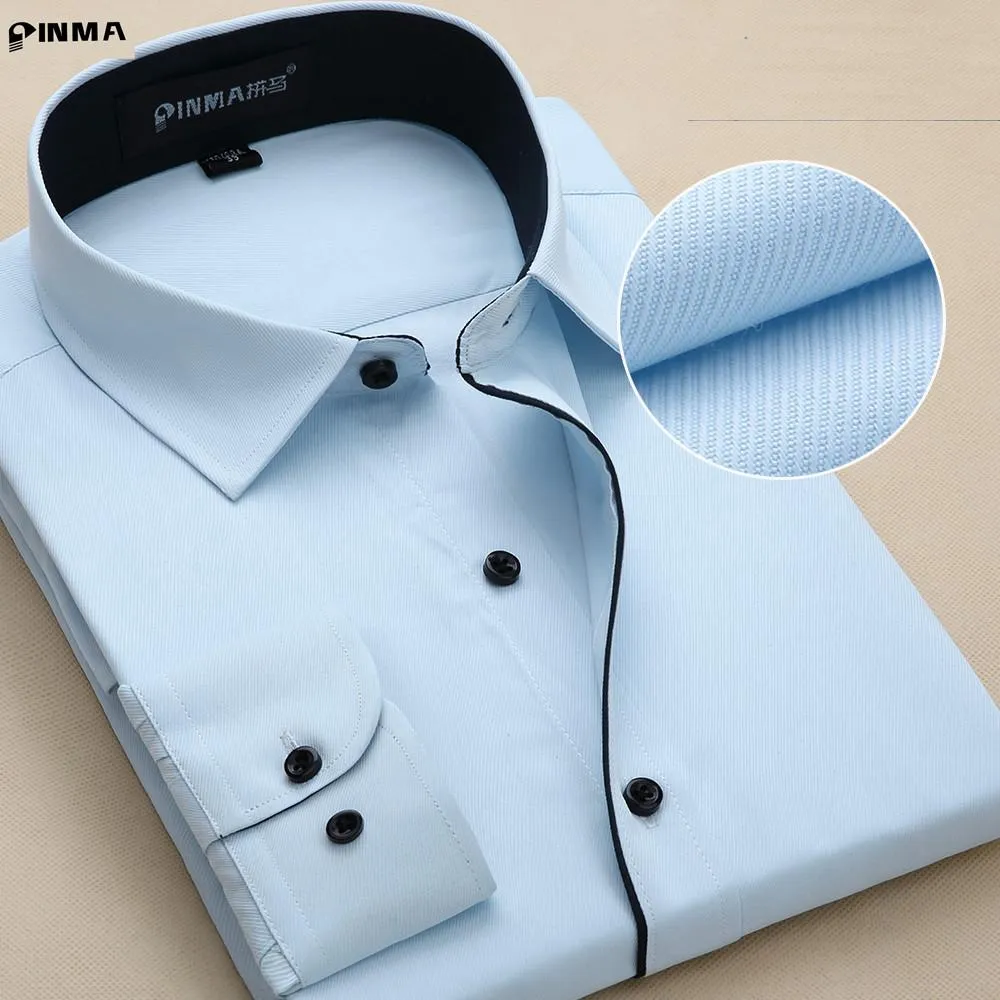Men's Business Button Up, Colored Buttons