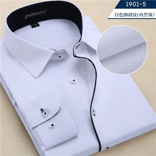 Men's Business Button Up, Colored Buttons