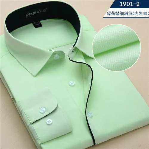 Men's Business Button Up, Colored Buttons