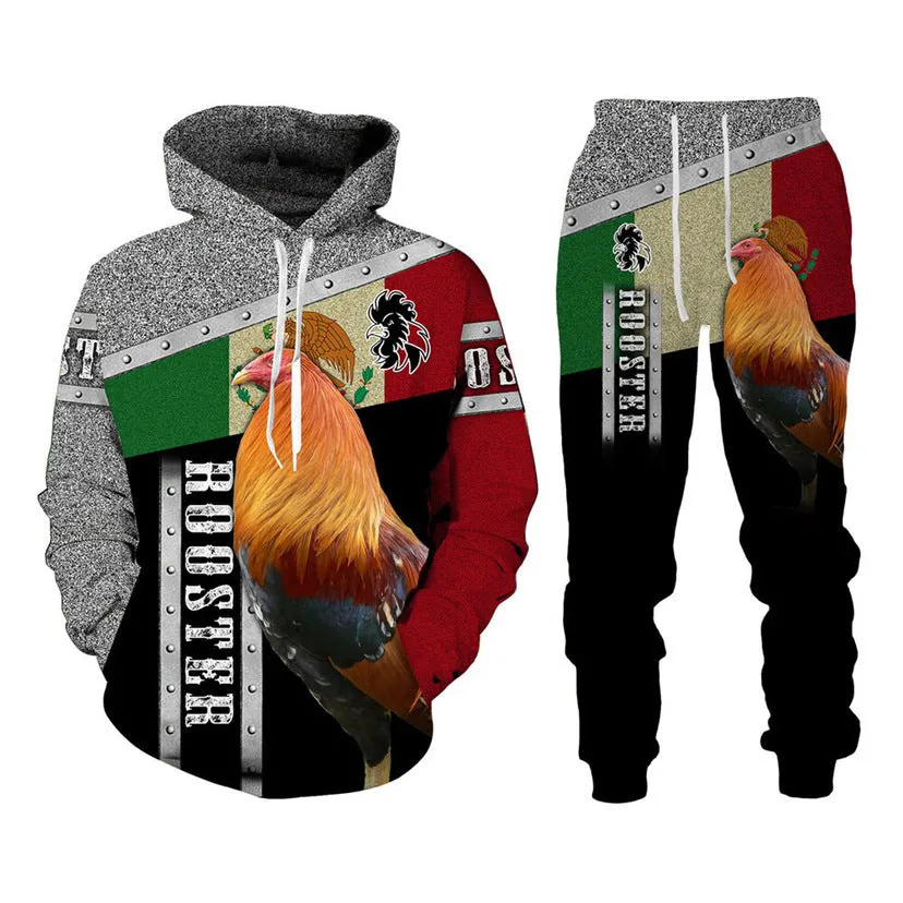 Men's Sports Leisure Fashion Sweater Set