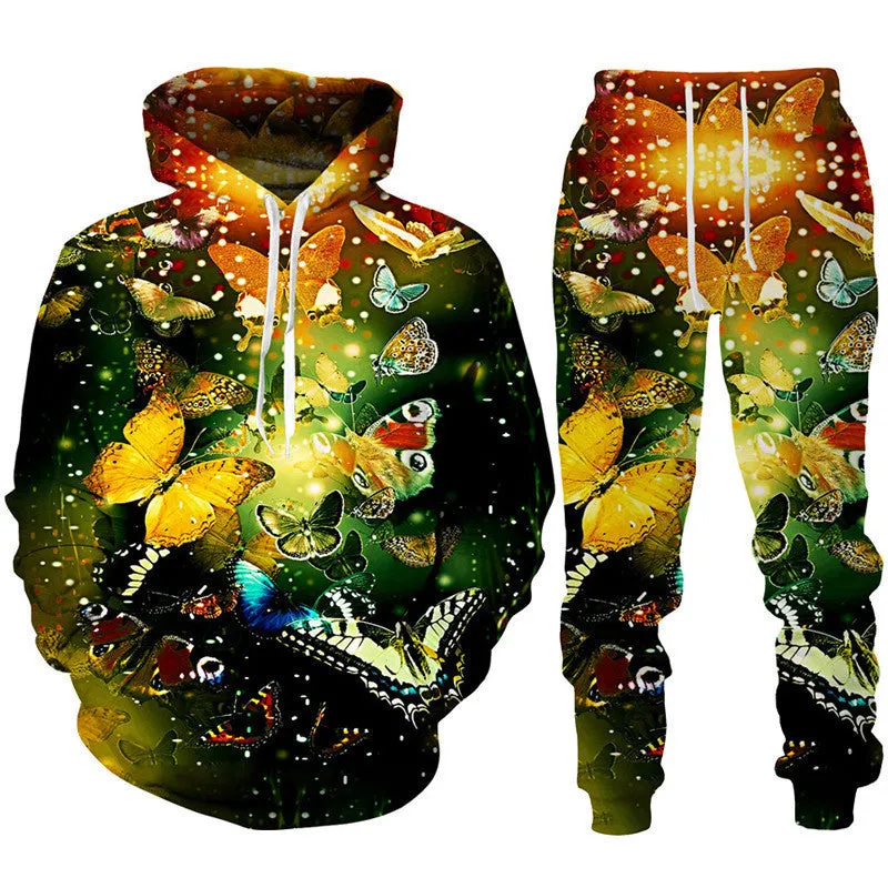 Men's Sports Leisure Fashion Sweater Set