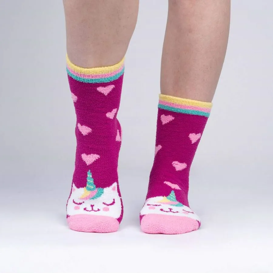 Mewnicorn Women's Slipper Sock