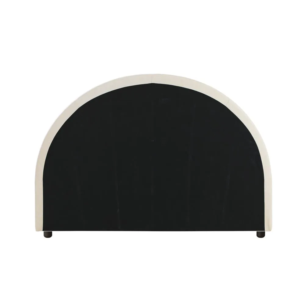 MILLY Headboard Bedhead Fabric Beige
