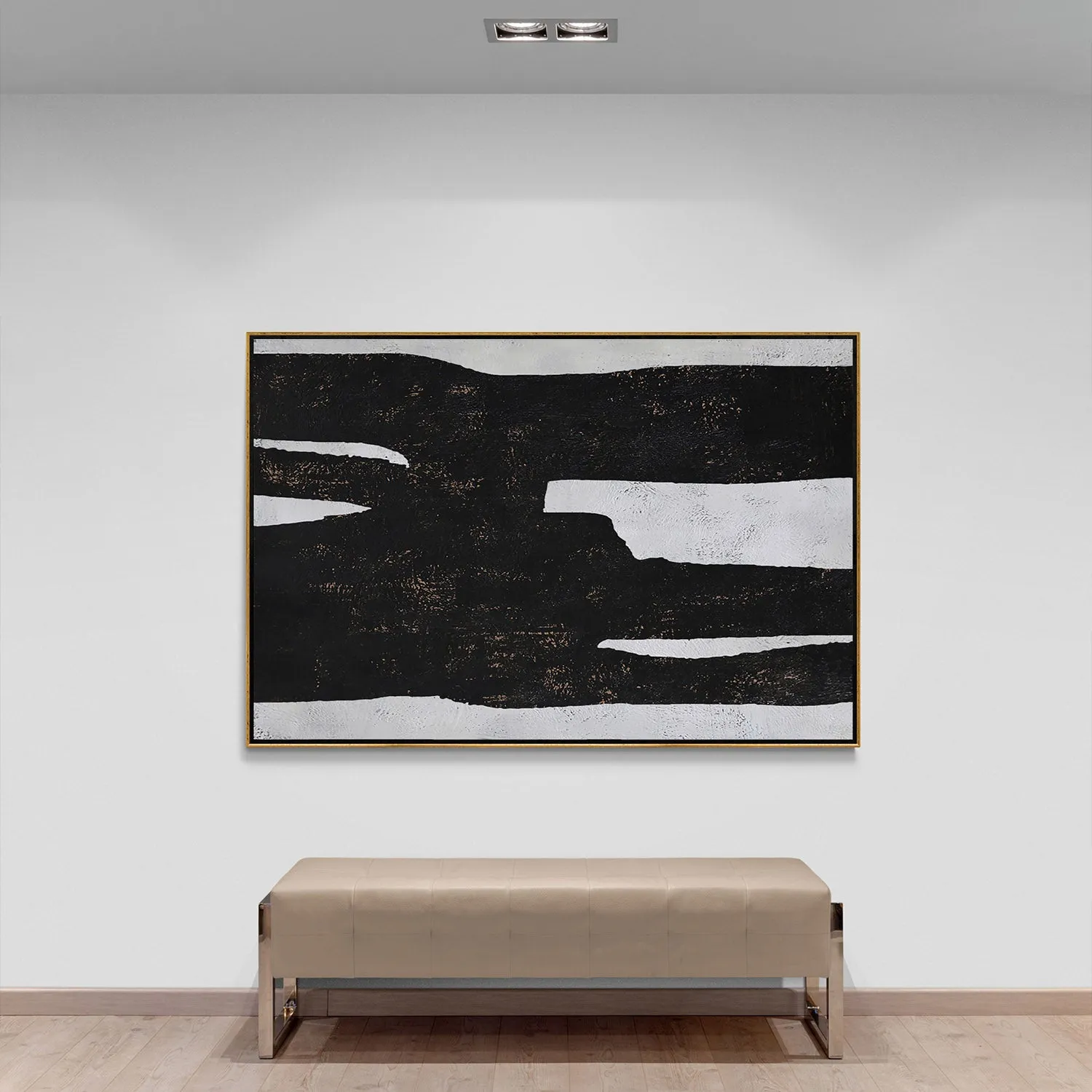Minimalist Abstract Landscape Painting H243H