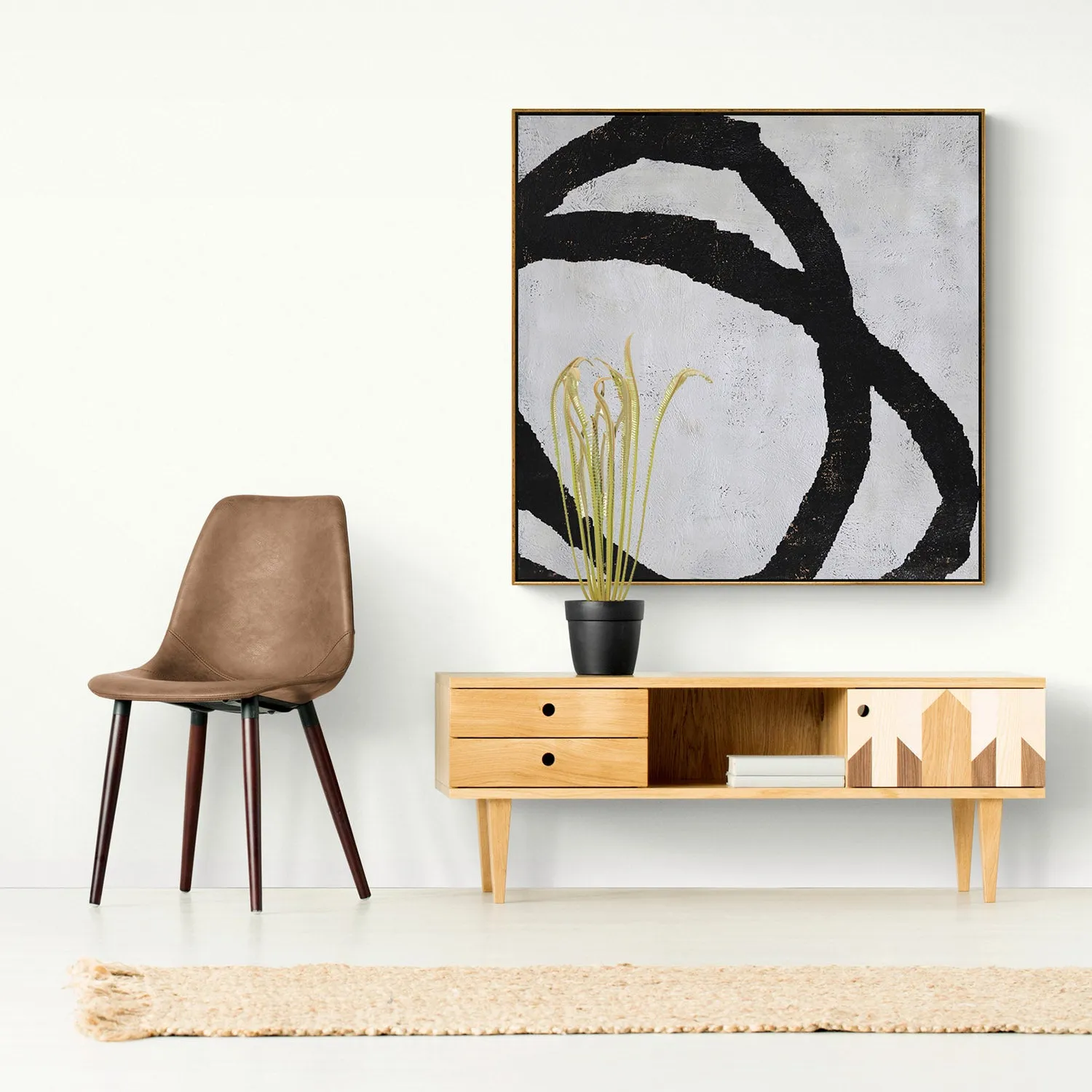 Minimalist Abstract Painting H101S