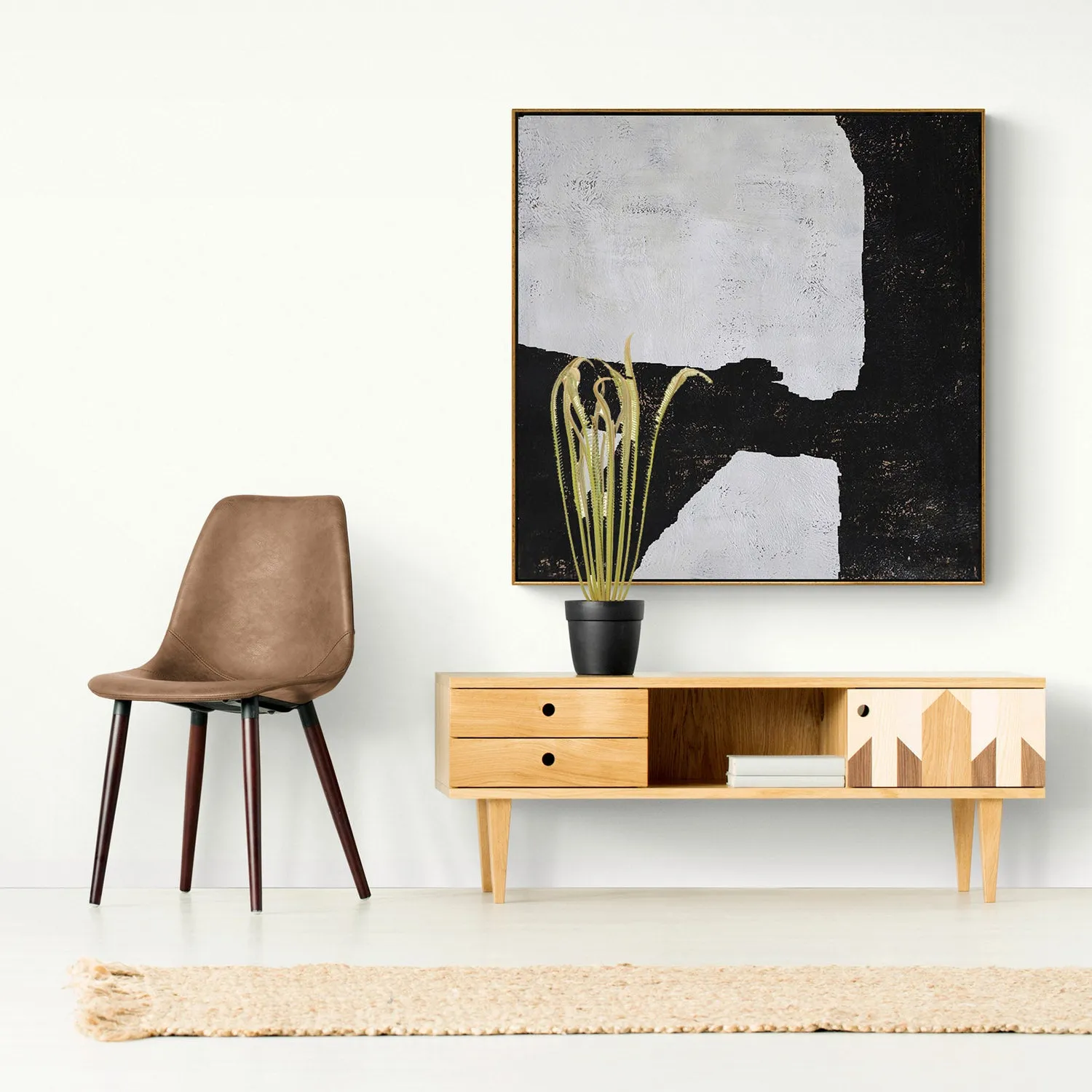Minimalist Abstract Painting H102S