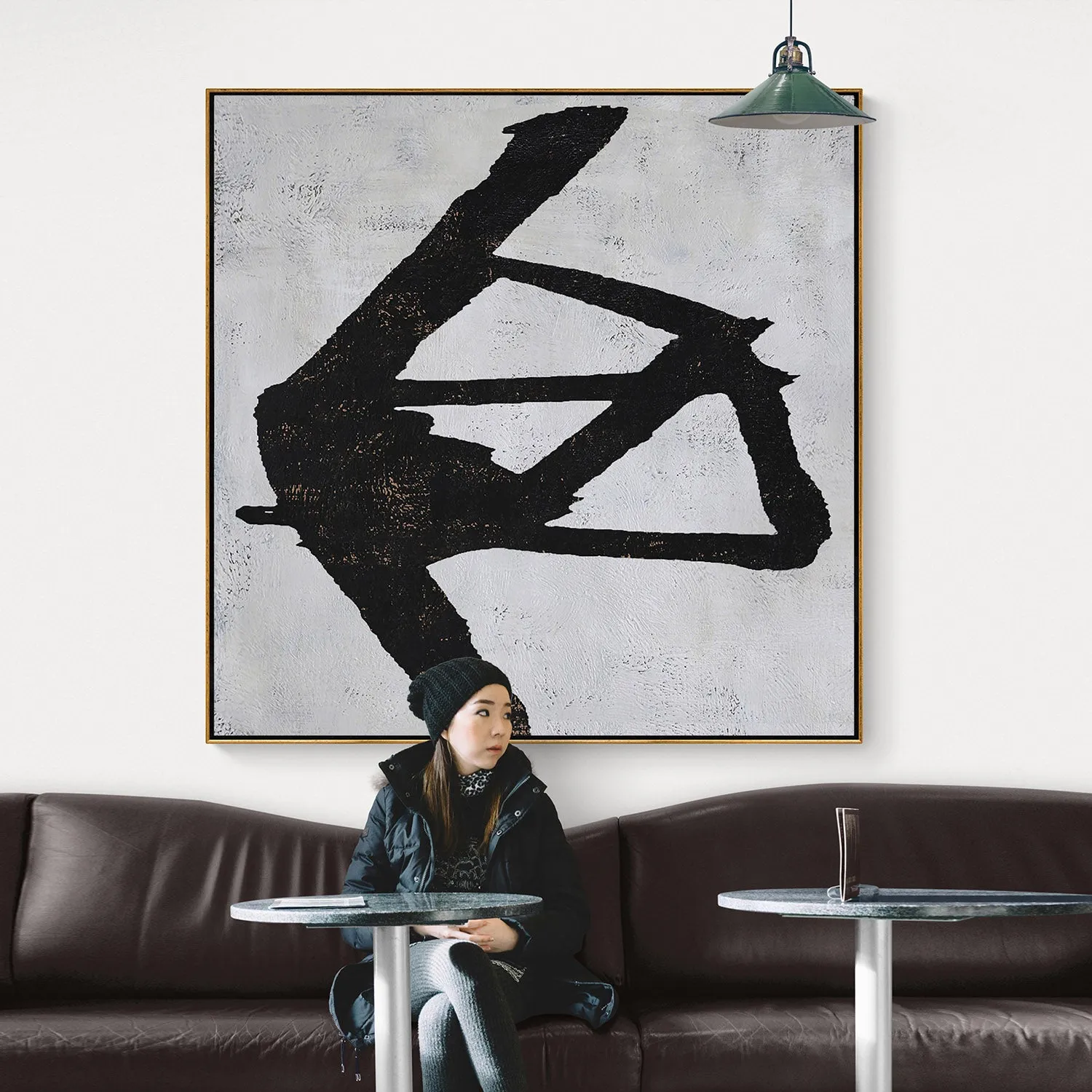Minimalist Abstract Painting H118S