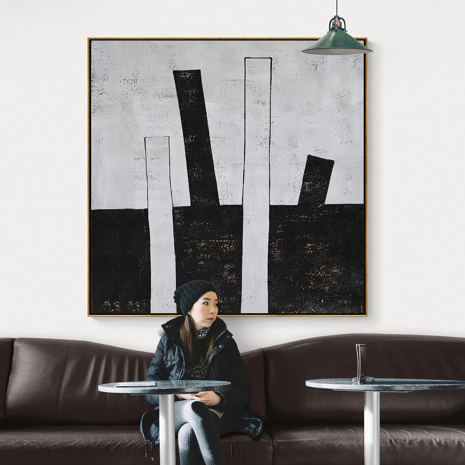 Minimalist Abstract Painting H122S