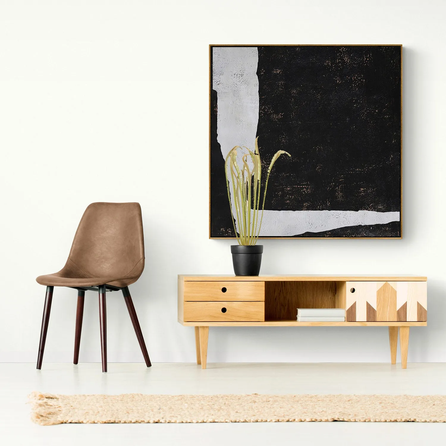 Minimalist Abstract Painting H125S