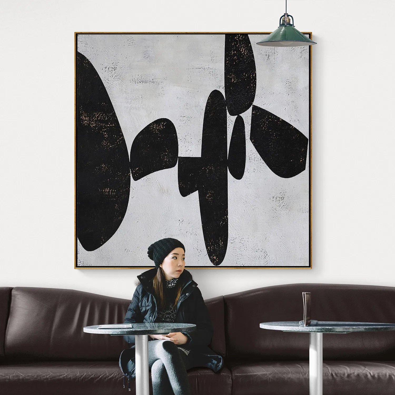 Minimalist Abstract Painting H129S
