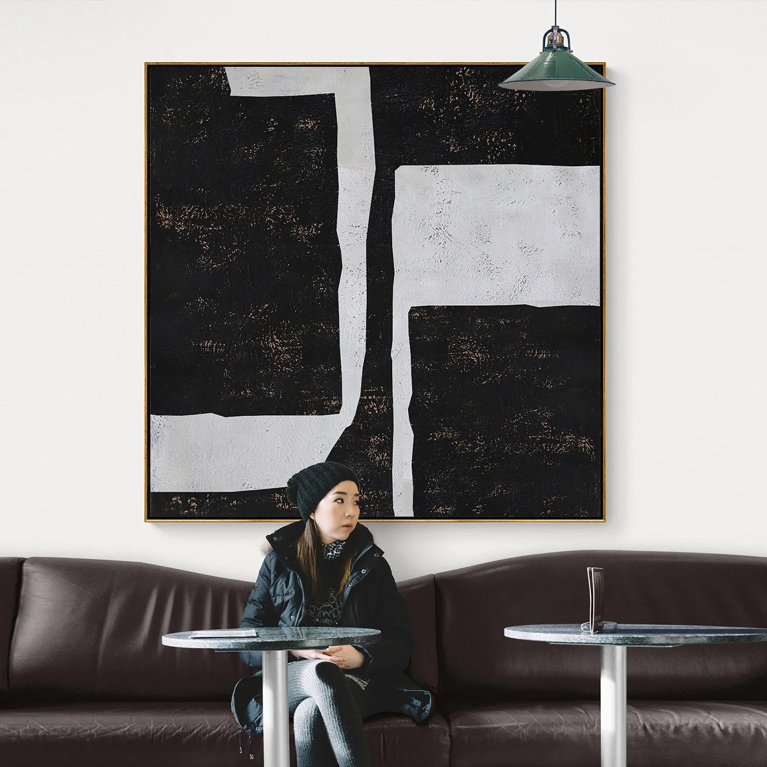 Minimalist Abstract Painting H137S