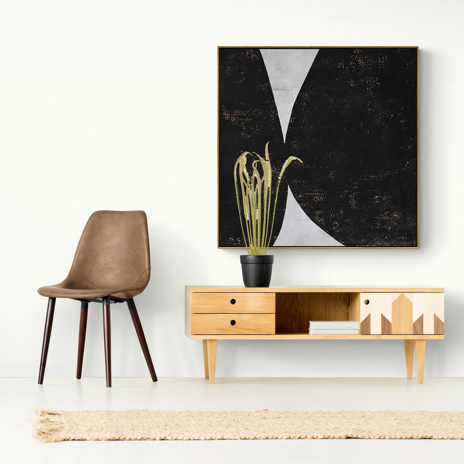 Minimalist Abstract Painting H139S