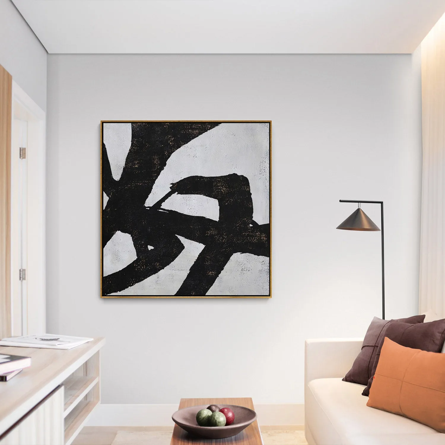 Minimalist Abstract Painting H142S