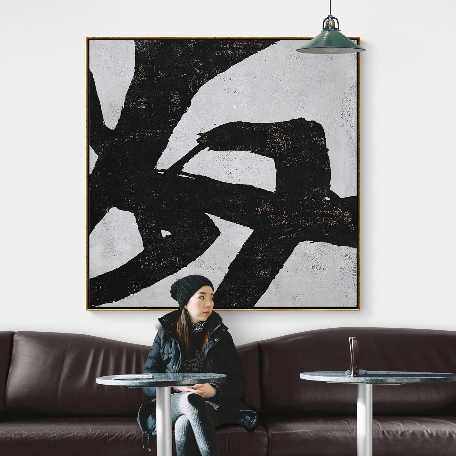 Minimalist Abstract Painting H142S