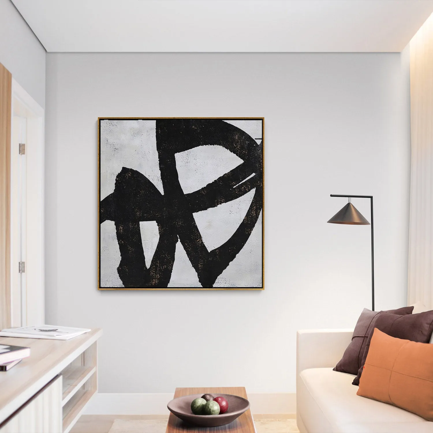Minimalist Abstract Painting H143S