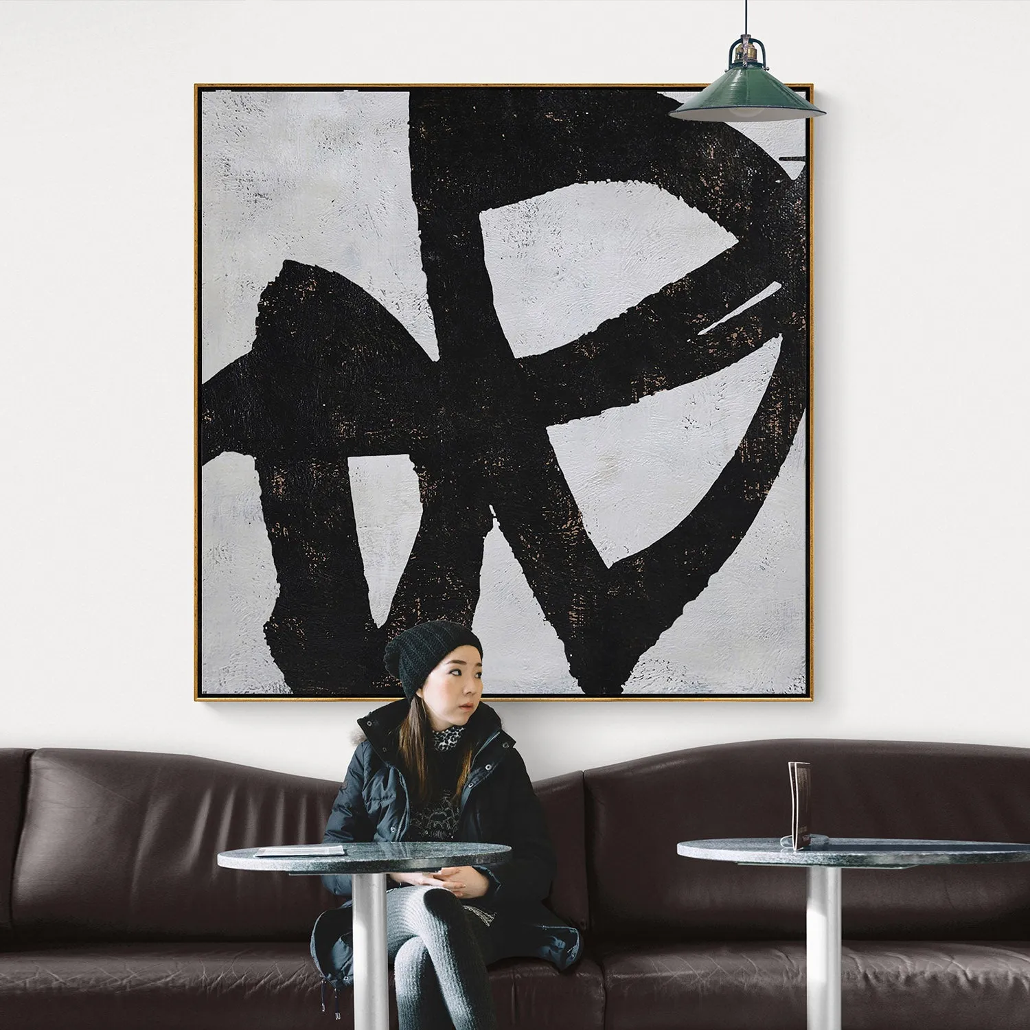 Minimalist Abstract Painting H143S